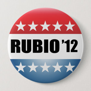 BADGE ROND 10 CM MARCO RUBIO