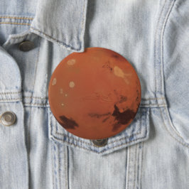 Badge Rond 10 Cm Mars