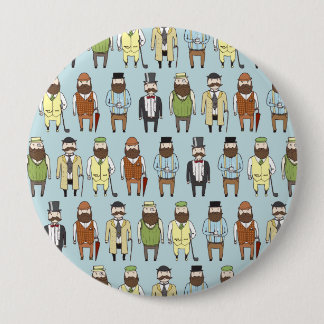 Badge Rond 10 Cm Messieurs