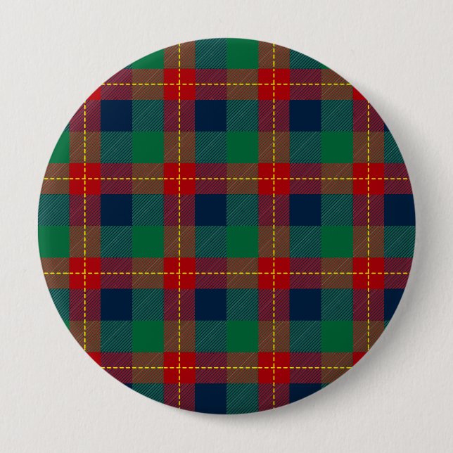 Badge Rond 10 Cm Motif de Noël 105 (Devant)