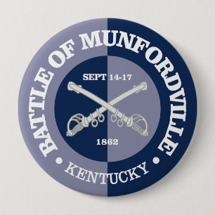 Badge Rond 10 Cm Munfordville (B&G)
