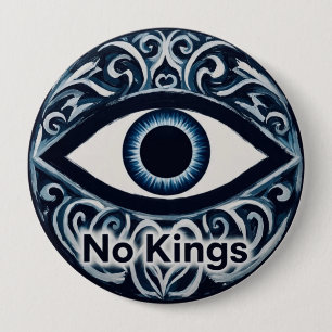 Badge Rond 10 Cm NoKingsEvilEye