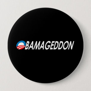 Badge Rond 10 Cm Obamageddon 2