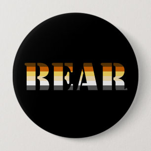BADGE ROND 10 CM OURS
