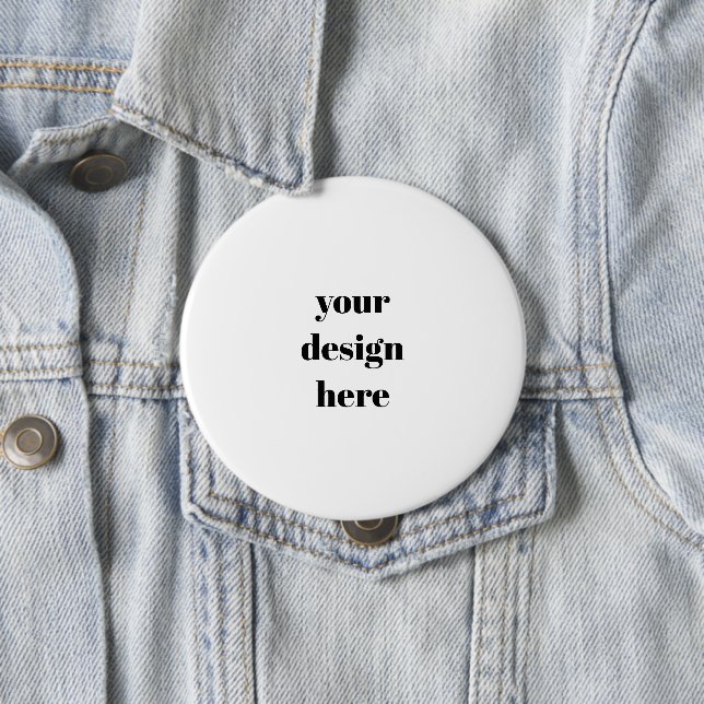 Badge Rond 10 Cm Personnaliser ou Customiser (En situation)