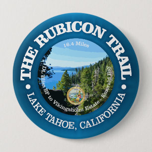 Badge Rond 10 Cm Piste Rubicon (OBP)