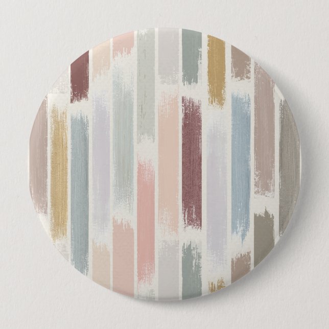 Badge Rond 10 Cm Pluie de couleurs (Devant)