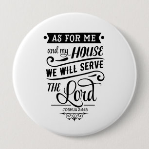 Badge Rond 10 Cm Pour Moi Et Mon Bouton Maison
