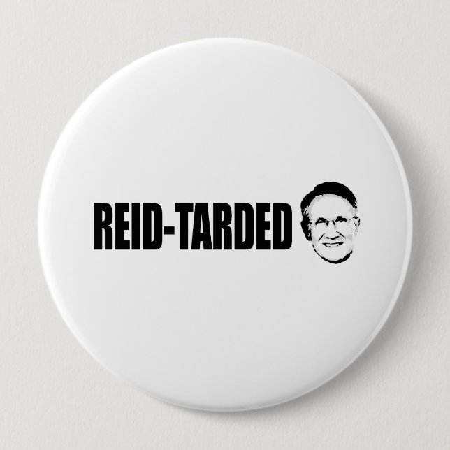 Badge Rond 10 Cm Reid-tarded (Devant)