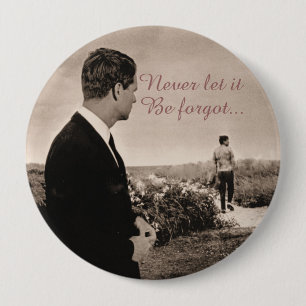 Badge Rond 10 Cm RFK et JFK