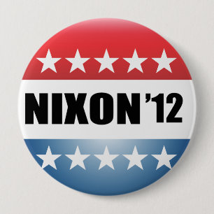 BADGE ROND 10 CM RICHARD NIXON