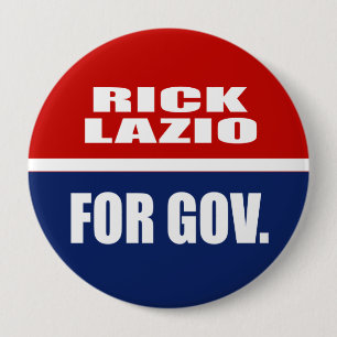 BADGE ROND 10 CM RICK LATIUM POUR LE GOUVERNEUR