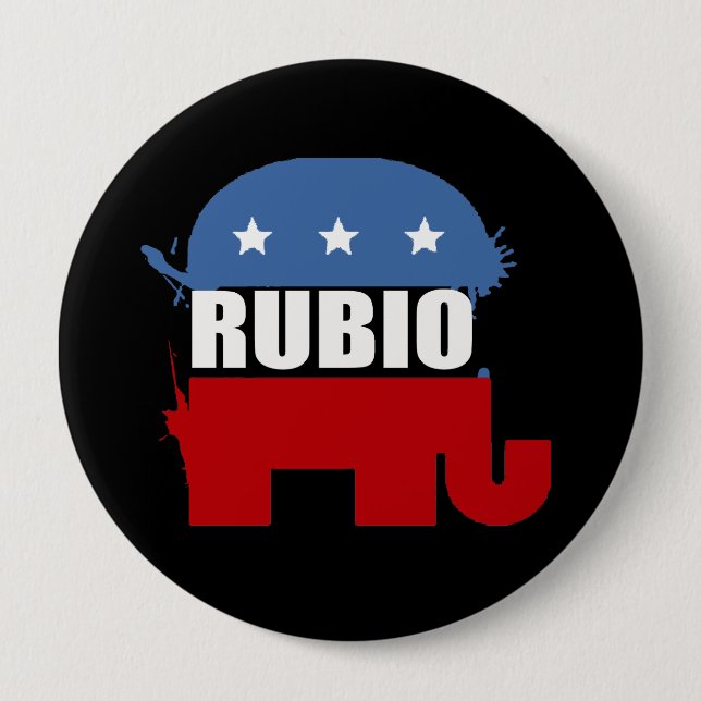 BADGE ROND 10 CM RUBIO (Devant)