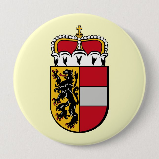 Badge Rond 10 Cm Salzbourg, Autriche (Devant)