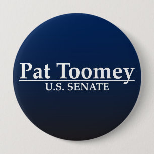 Badge Rond 10 Cm Sénat de Pat Toomey États-Unis
