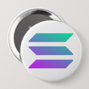 Badge Rond 10 Cm Solana