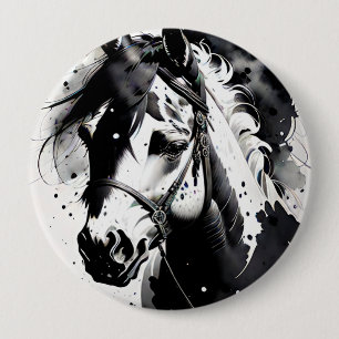 Badge Rond 10 Cm Spirit Pony 11