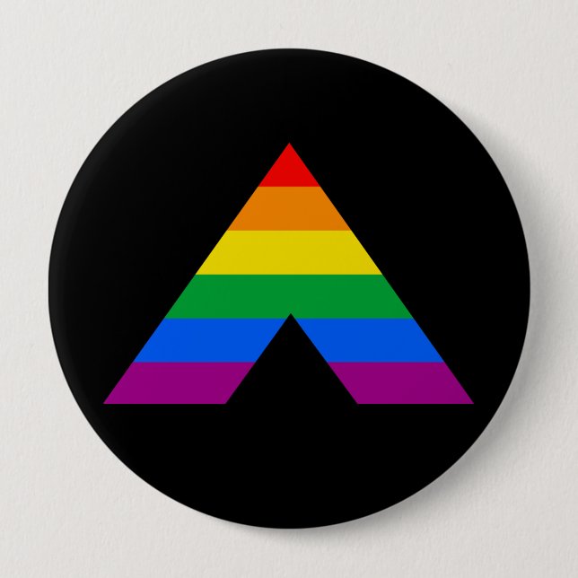BADGE ROND 10 CM SYMBOLE D'ALLIANCE DROITE (Devant)