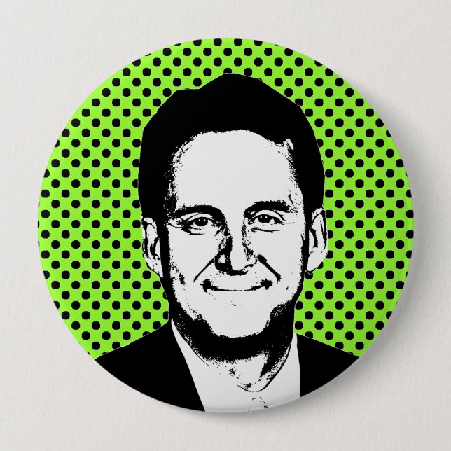 Badge Rond 10 Cm Tim Pawlenty (Devant)