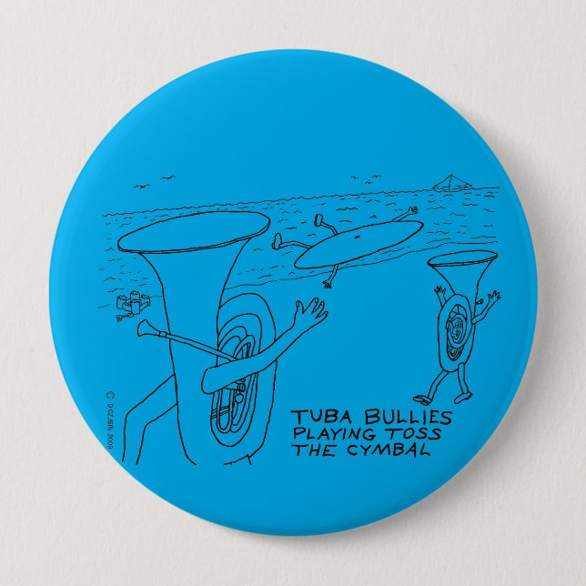 Badge Rond 10 Cm Touba Bullies (Devant)