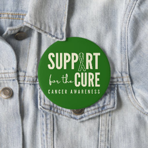 Badge Rond 10 Cm traitement de sensibilisation au cancer Boutons