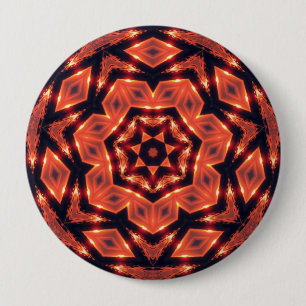 Badge Rond 10 Cm tribal-geometrik