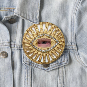 BADGE ROND 10 CM TRUMP TALISMAN
