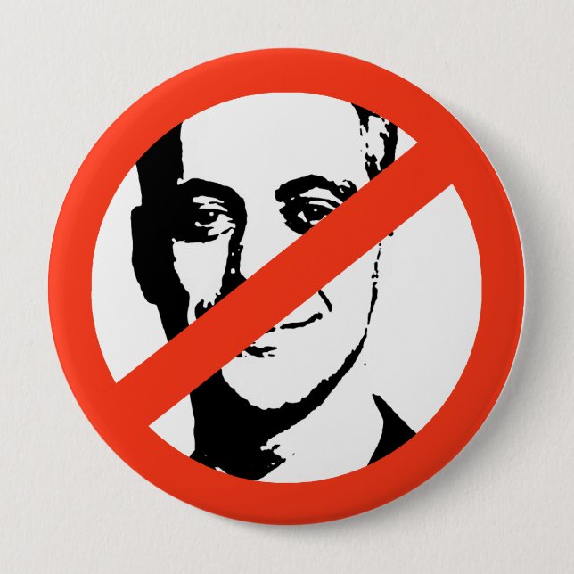 Badge Rond 10 Cm Vitesse de Rahm Emanuel (Devant)