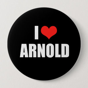Badge Rond 10 Cm Vitesse d'élection d'ARNOLD SCHWARZENEGGER