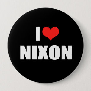 Badge Rond 10 Cm Vitesse d'élection de RICHARD NIXON