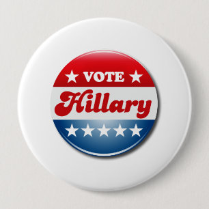 Badge Rond 10 Cm VOTE HILLARY CLINTON.png