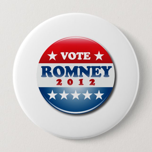 Badge Rond 10 Cm VOTE MITT ROMNEY PIN ROUND.png (Devant)