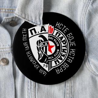 BADGE ROND 15,2 CM ПАОК ПАРТИЗАН 