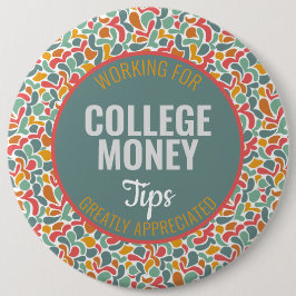 Badge Rond 15,2 Cm Abstrait | Conseils appréciés | Financement univer