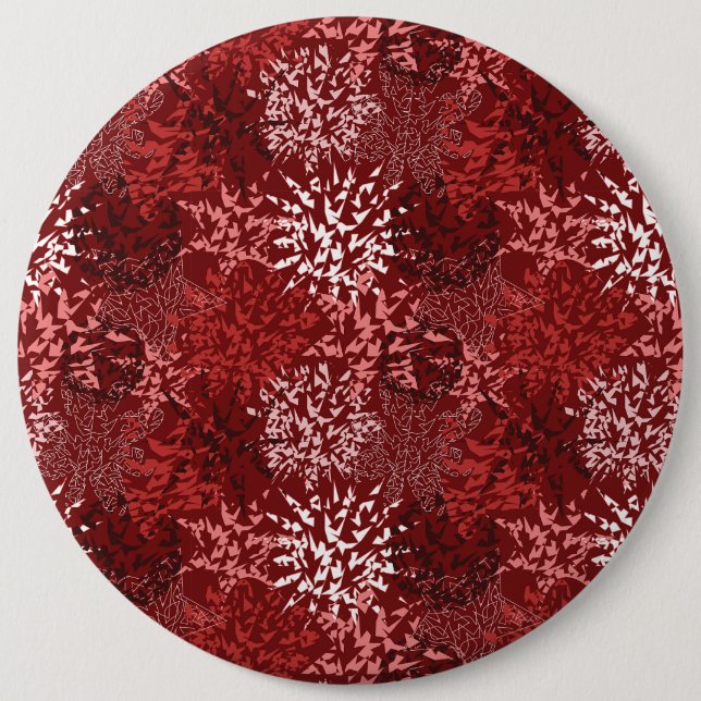 Badge Rond 15,2 Cm Abstrait moderne (Devant)