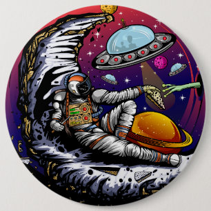 Badge Rond 15,2 Cm Aimant en pierre.