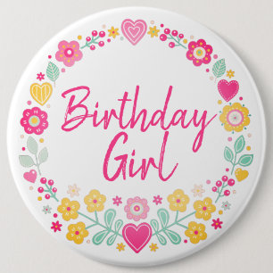 Badge Rond 15,2 Cm Ajoutez votre nom - Bouton rond