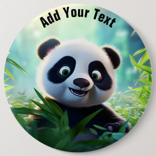 Badge Rond 15,2 Cm Ajoutez Votre Texte Bouton Rond