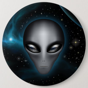 Badge Rond 15,2 Cm Alien Roswell II (bouton)
