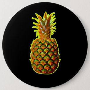Badge Rond 15,2 Cm Ananas