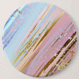 Badge Rond 15,2 Cm Arrière - plan rose texturé