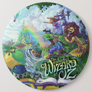 Badge Rond 15,2 Cm Assistant d'Oz