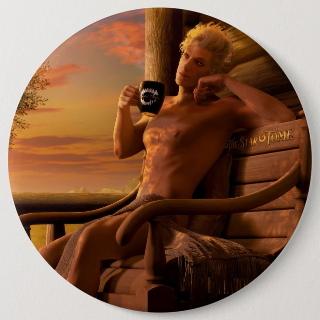 Badge Rond 15,2 Cm Astarion Baldur's Gate 3 Healing (Devant)