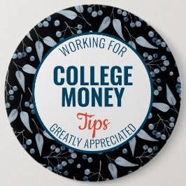 Badge Rond 15,2 Cm Baies bleues Conseils appréciés | Financement univ