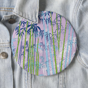 Badge Rond 15,2 Cm Bambou