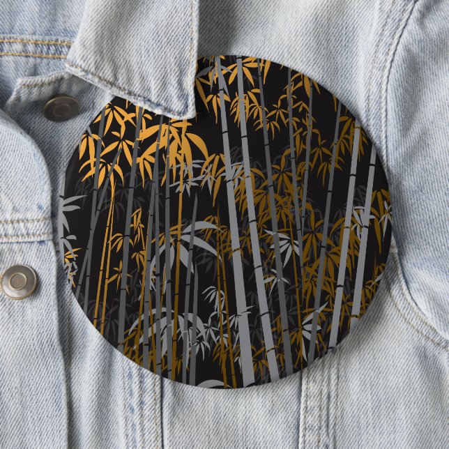 Badge Rond 15,2 Cm Bambou 4 (En situation)