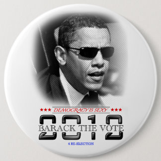 Badge Rond 15,2 Cm Barack Obama