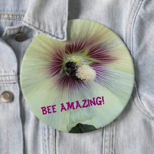 Badge Rond 15,2 Cm Bee Amazing!