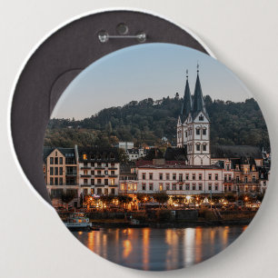 Badge Rond 15,2 Cm Boppard Allemagne