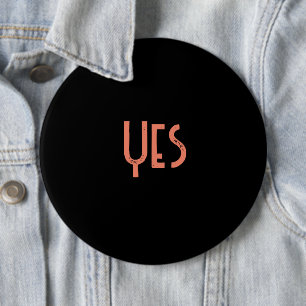 Badge Rond 15,2 Cm Bouton